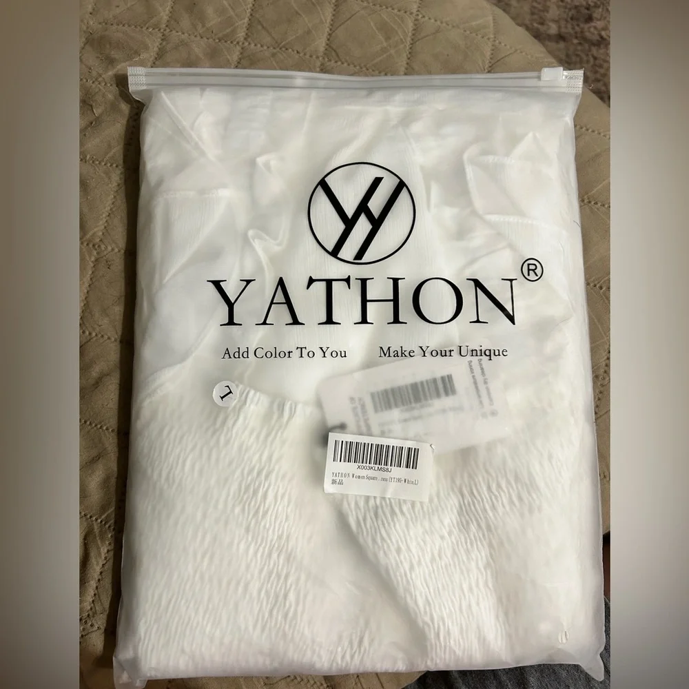 Chic White Tiered Mini Dress - Picture 3 of 4